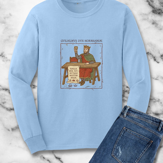 William Conqueror England is Mine Long Sleeve Tee