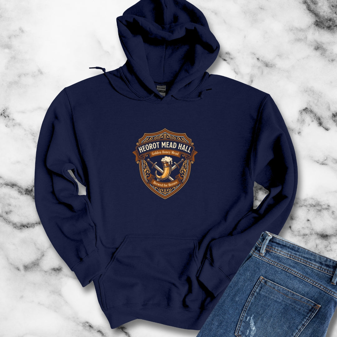 Beowulf Heorot Mead Hall Hoodie
