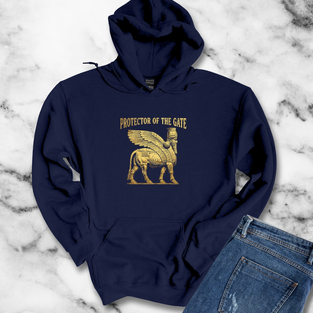 Lamassu Protector of the Gate Hoodie