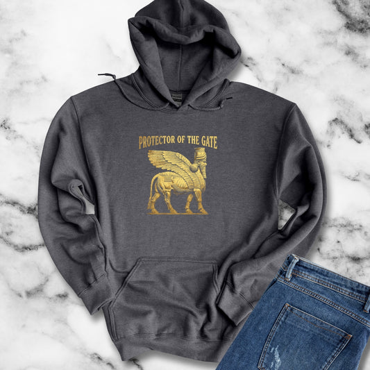 Lamassu Protector of the Gate Hoodie