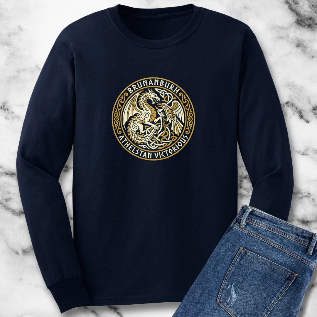 Battle of Brunanburh 937 Anglo-Saxon Long Sleeve Tee
