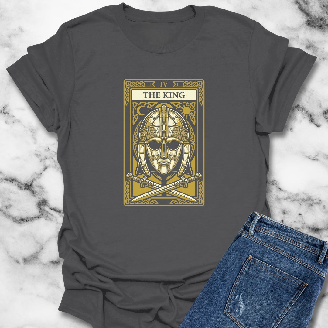 Sutton Hoo Saxon King Tarot T-Shirt