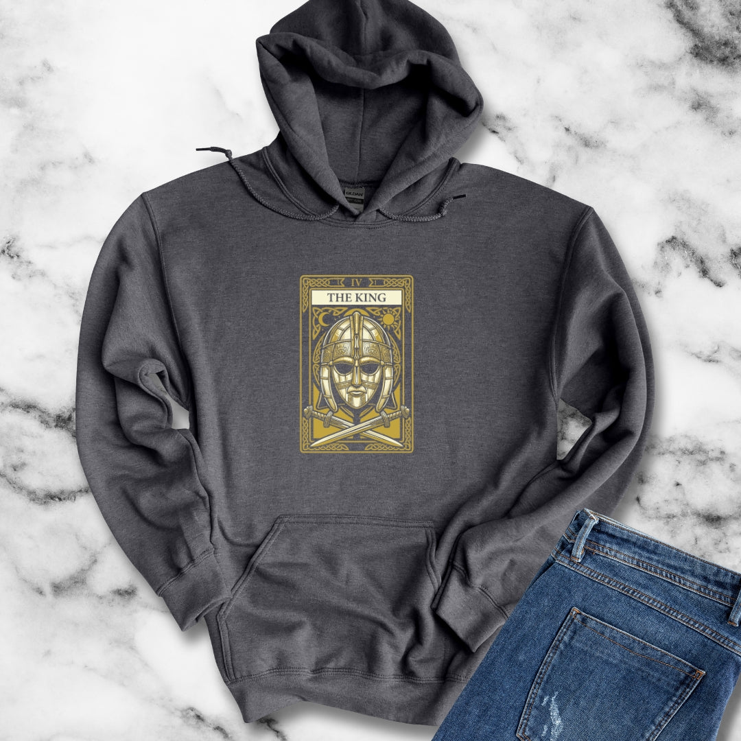 Sutton Hoo Saxon King Tarot Hoodie