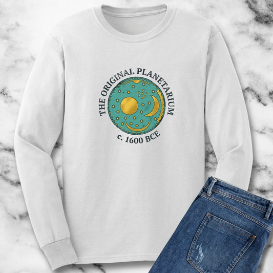 Nebra Sky Disc Original Planetarium Long Sleeve Tee