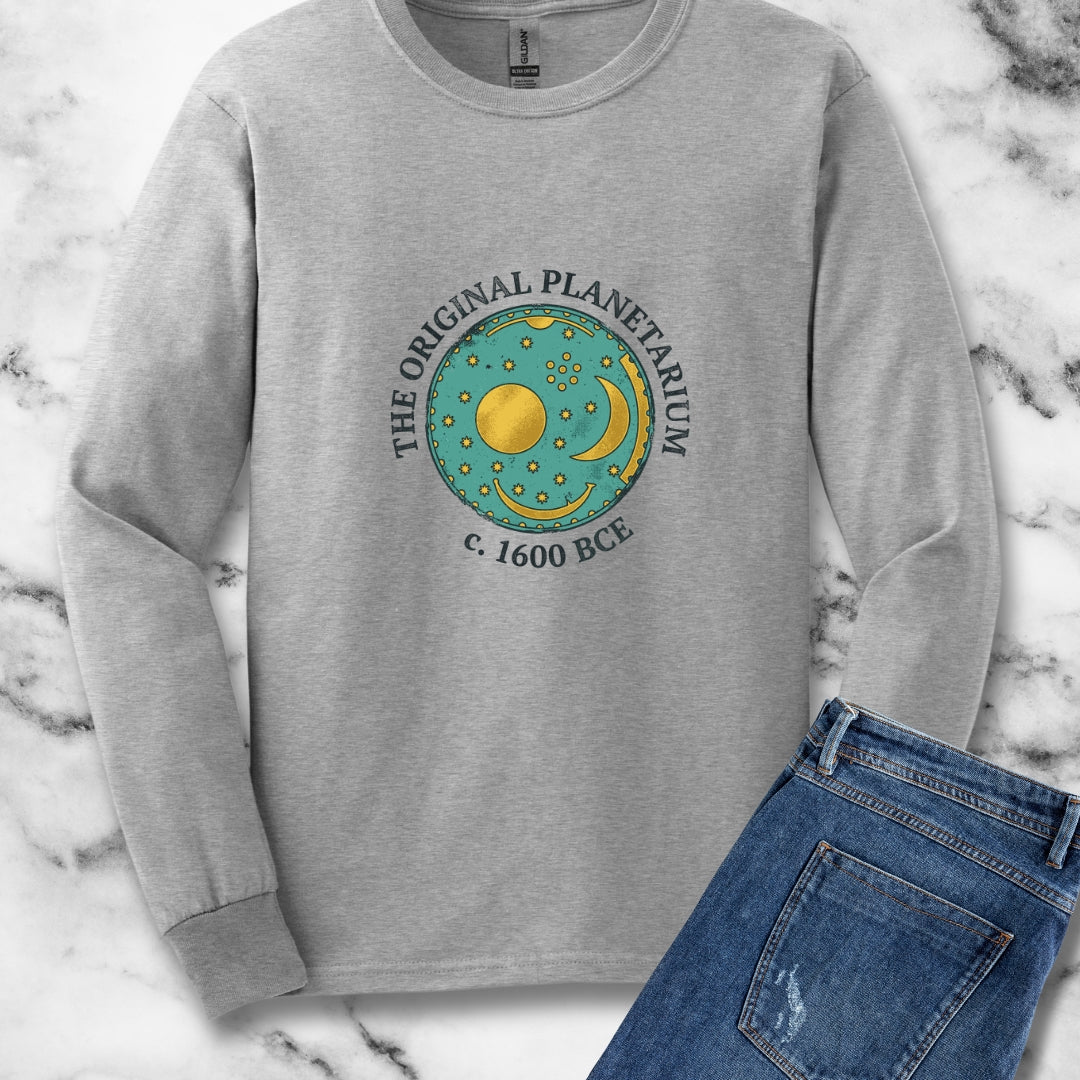 Nebra Sky Disc Original Planetarium Long Sleeve Tee