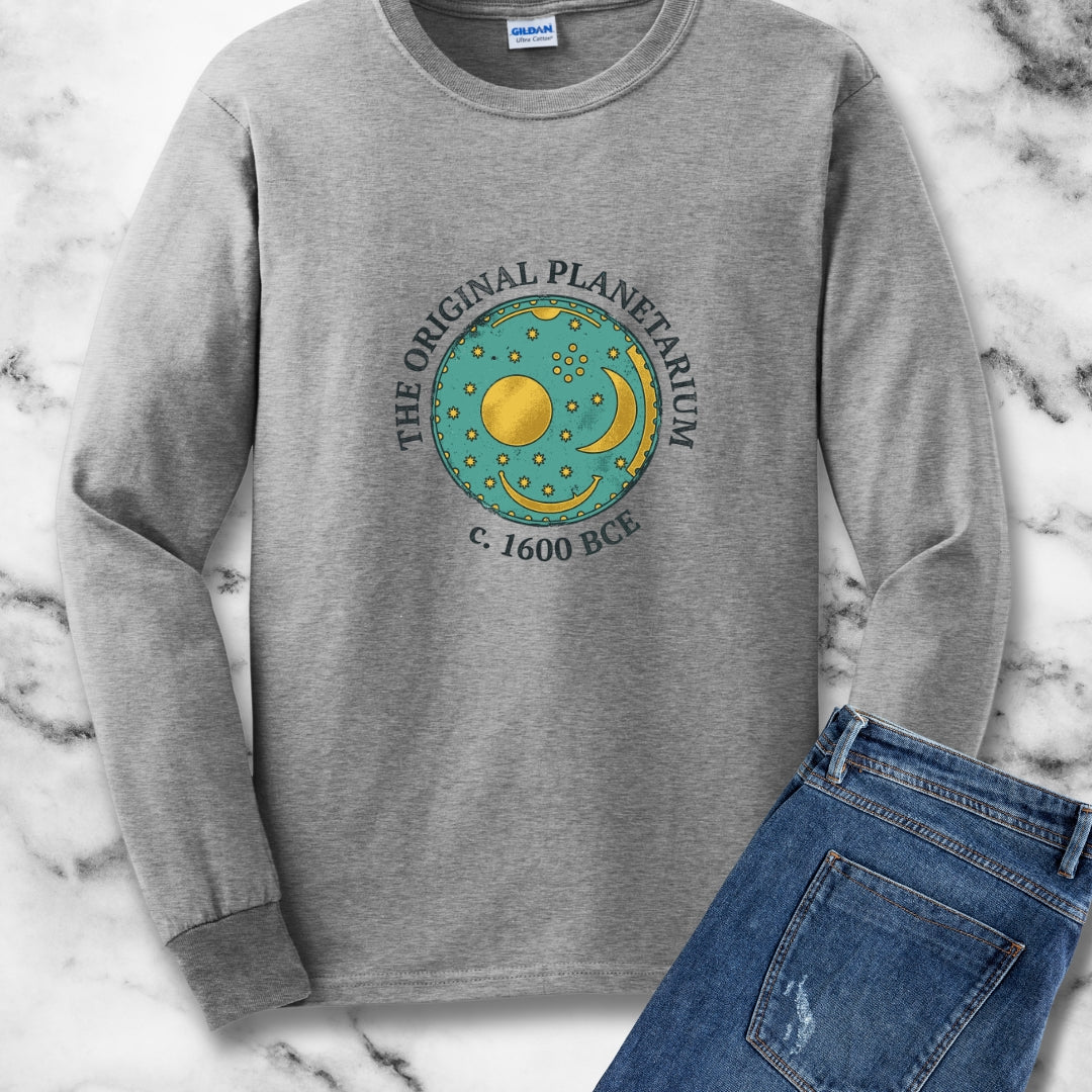 Nebra Sky Disc Original Planetarium Long Sleeve Tee