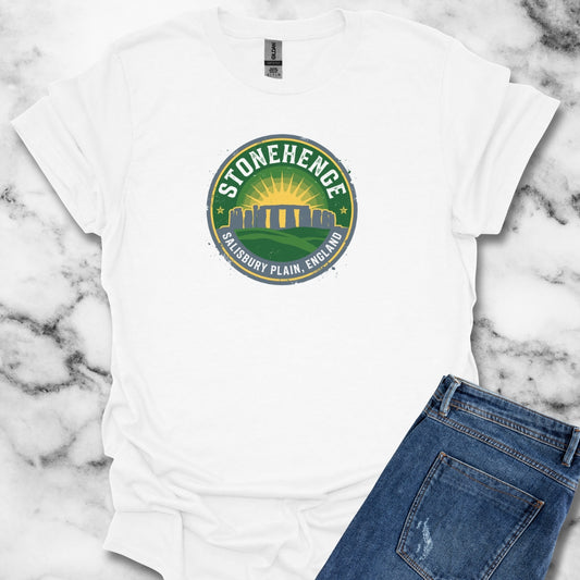 Stone Henge Badge T-Shirt