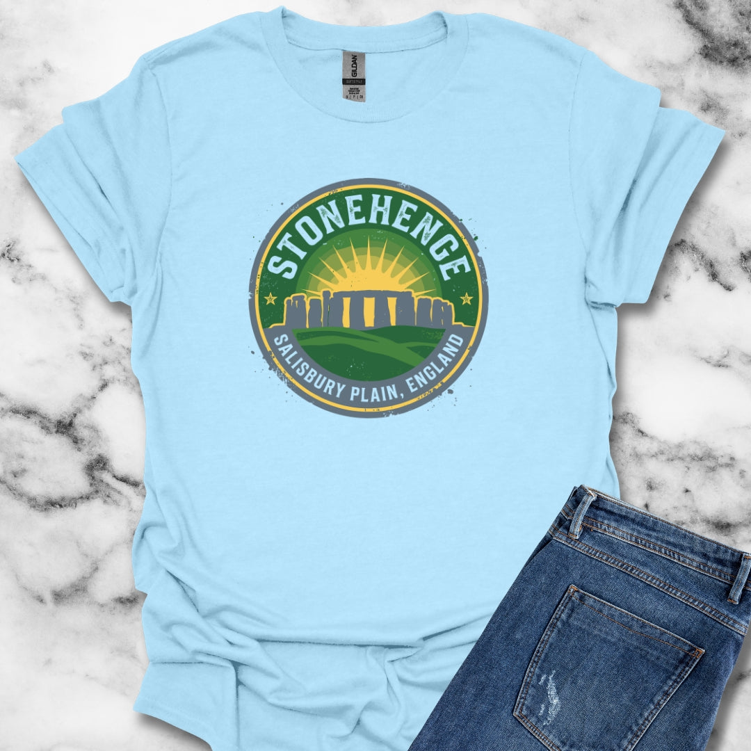 Stone Henge Badge T-Shirt