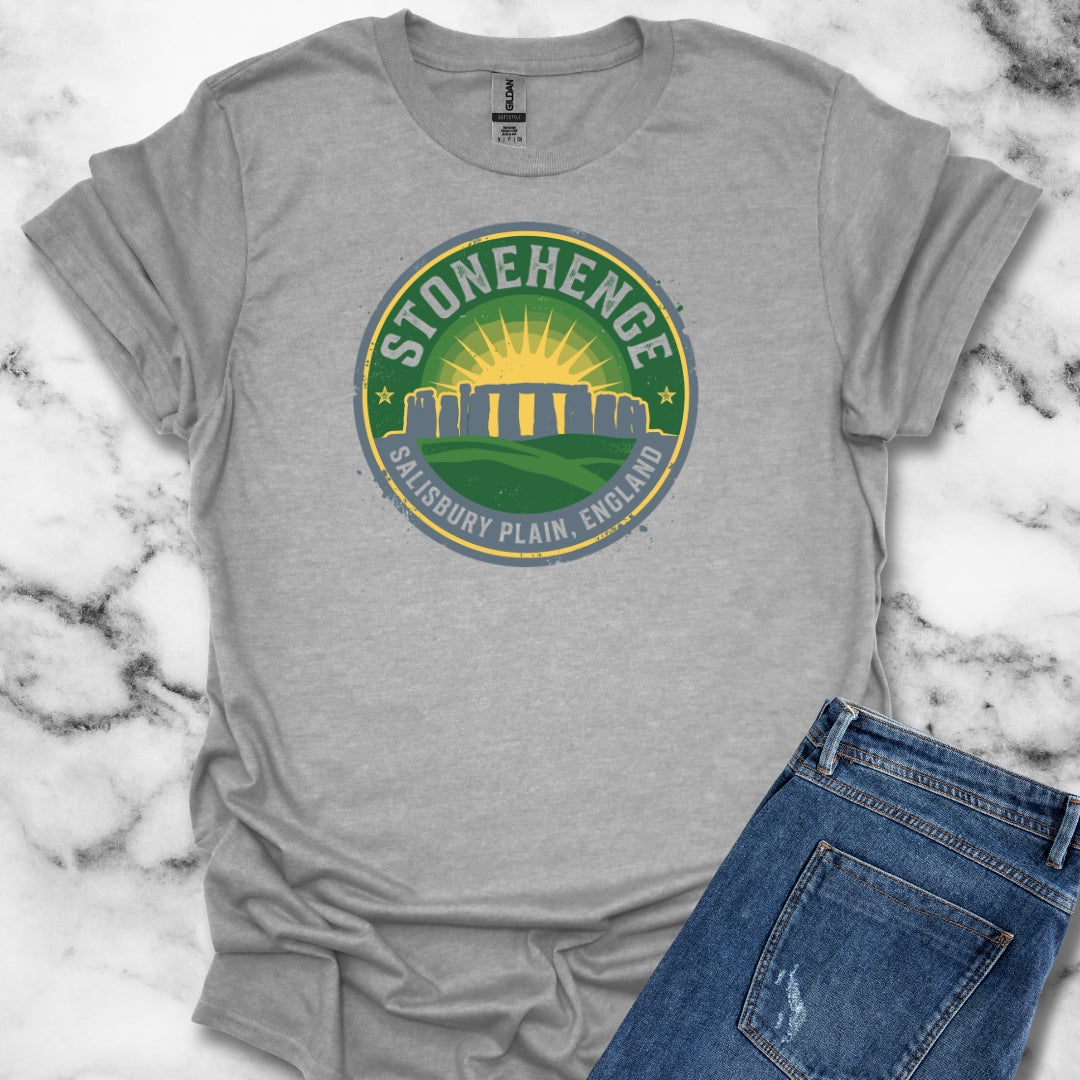 Stone Henge Badge T-Shirt