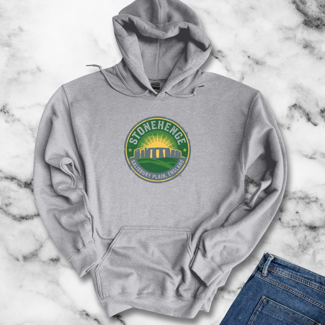 Stone Henge Badge Hoodie