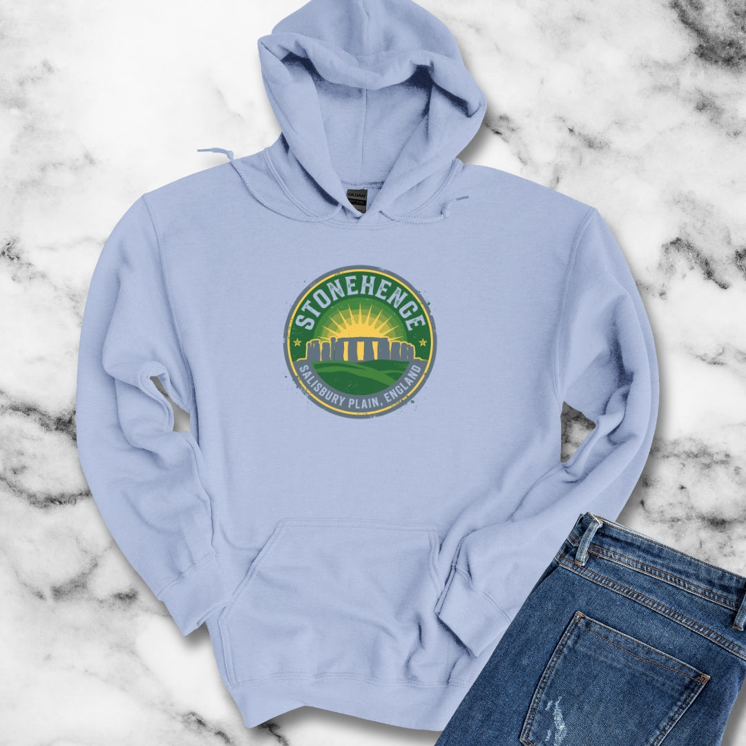 Stone Henge Badge Hoodie