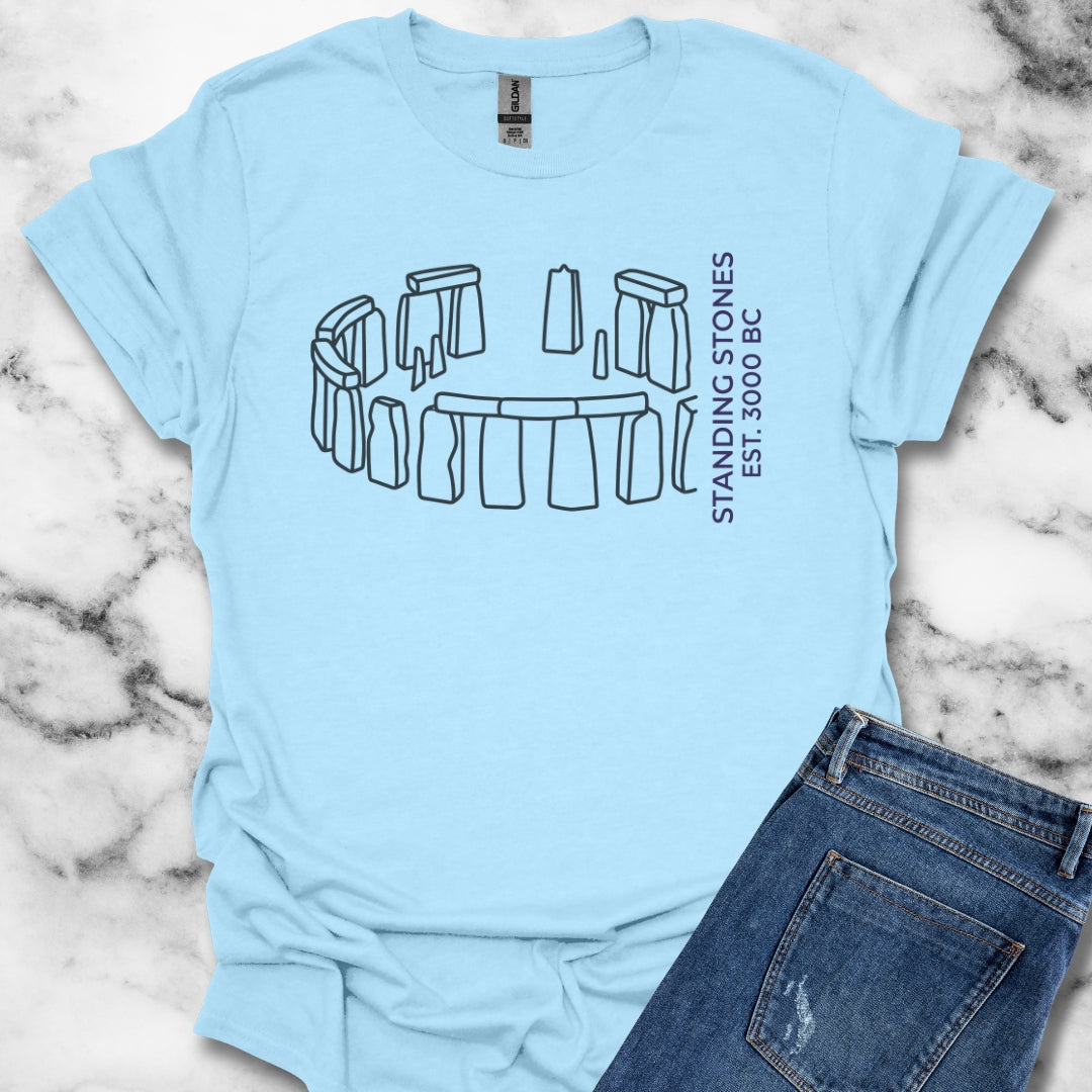 Minimalist Stone Henge T-Shirt