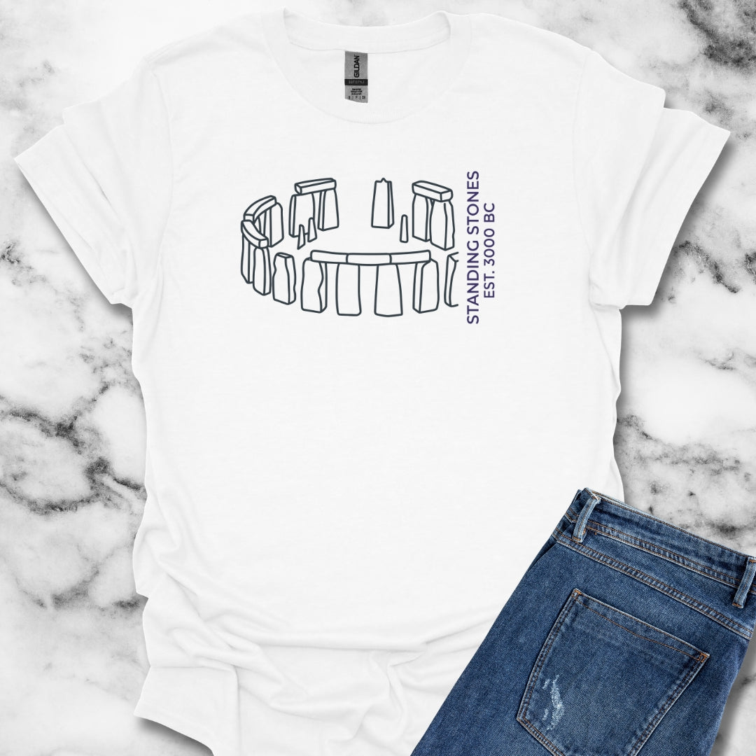 Minimalist Stone Henge T-Shirt