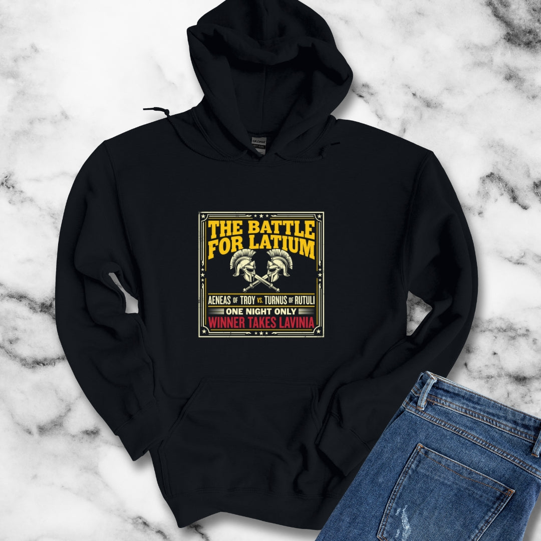 Aeneas Battle for Latium Hoodie
