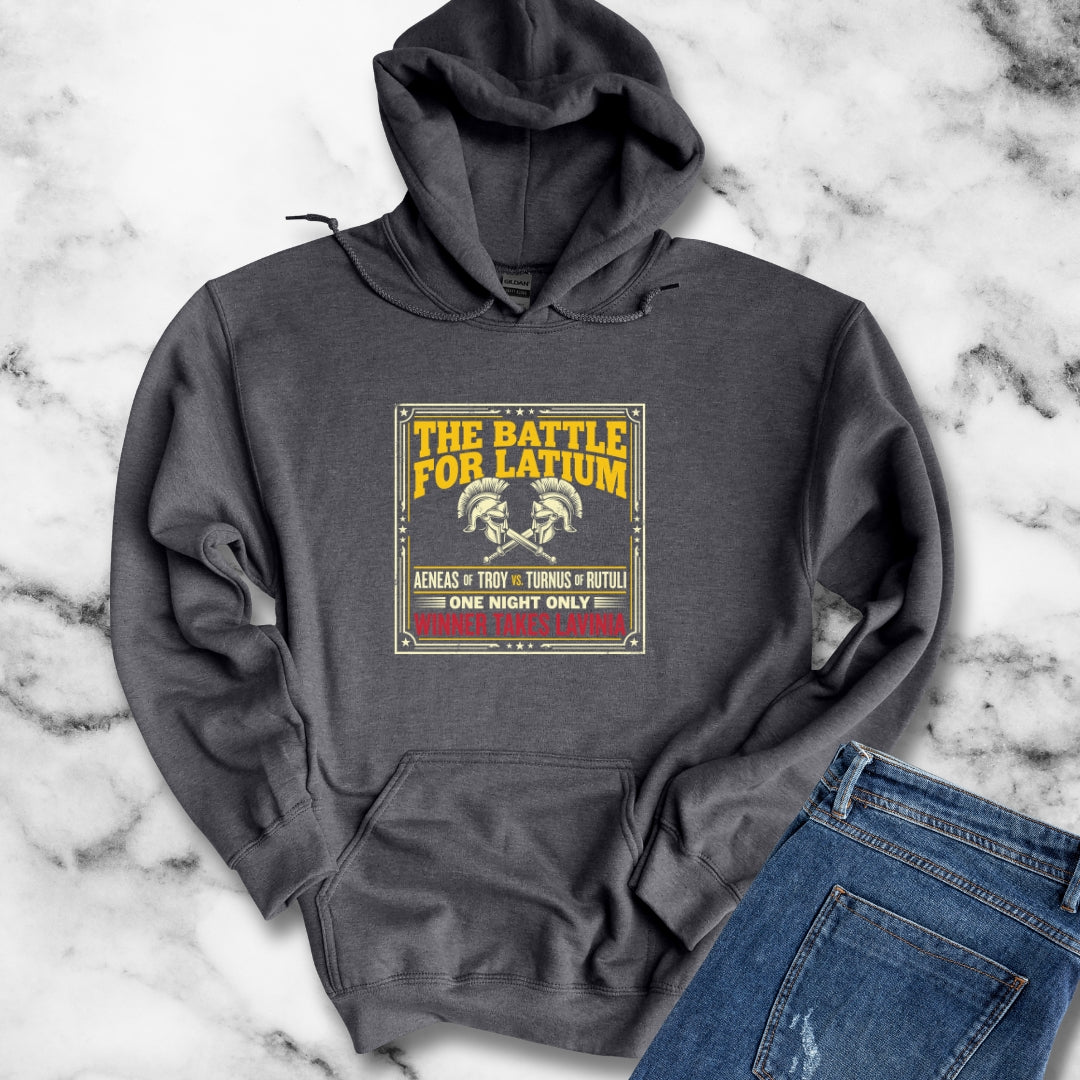 Aeneas Battle for Latium Hoodie