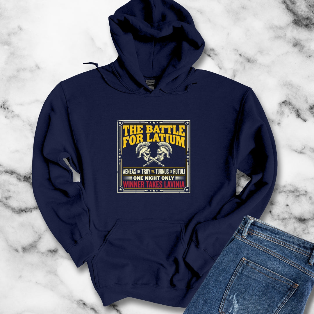 Aeneas Battle for Latium Hoodie