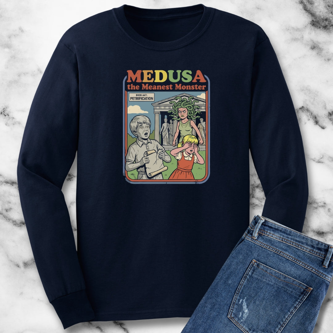Medusa Meanest Monster Long Sleeve Tee