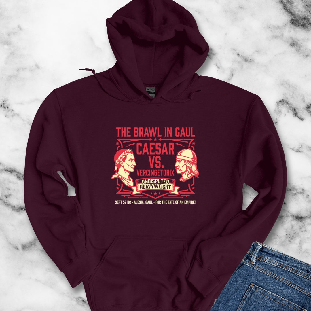 Caesar vs Vercingetorix Battle of Alesia Hoodie