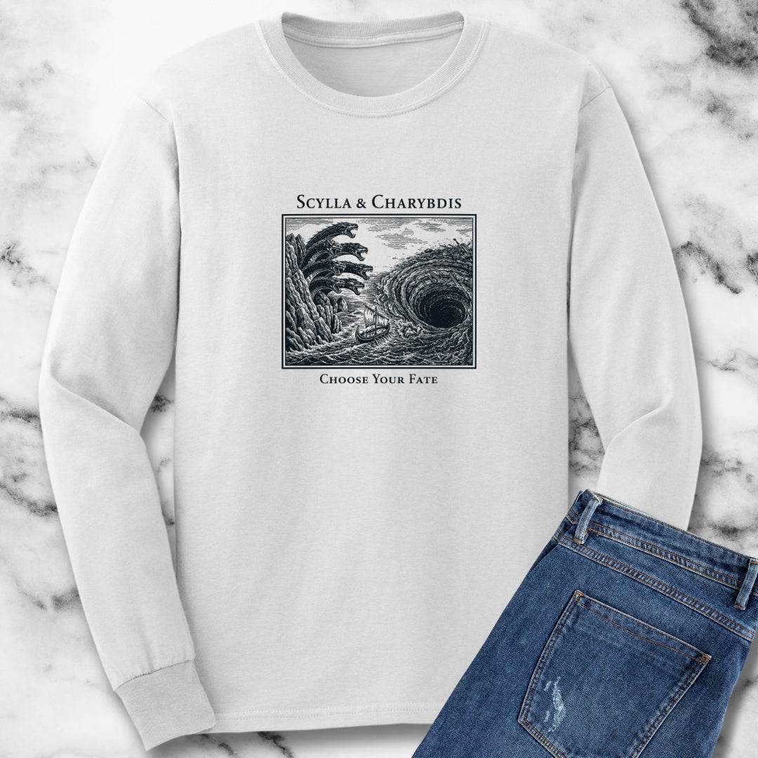 Scylla Charybdis Choose Your Fate Long Sleeve Tee