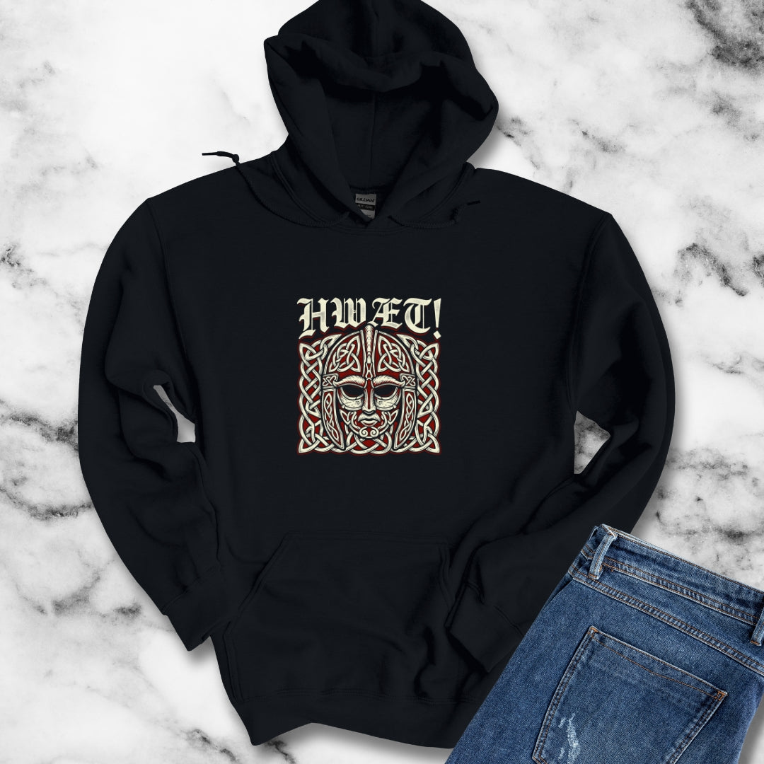 Beowulf Hwaet Old English Hoodie