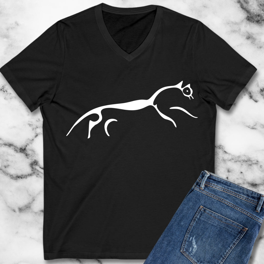 White Horse of Uffington V-Neck