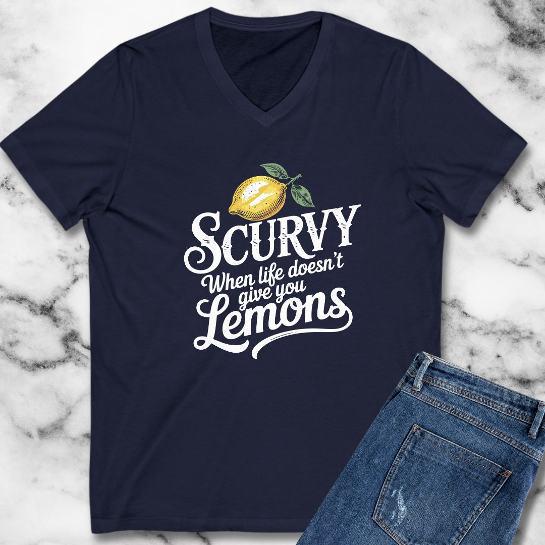 Scurvy Lemons V-Neck