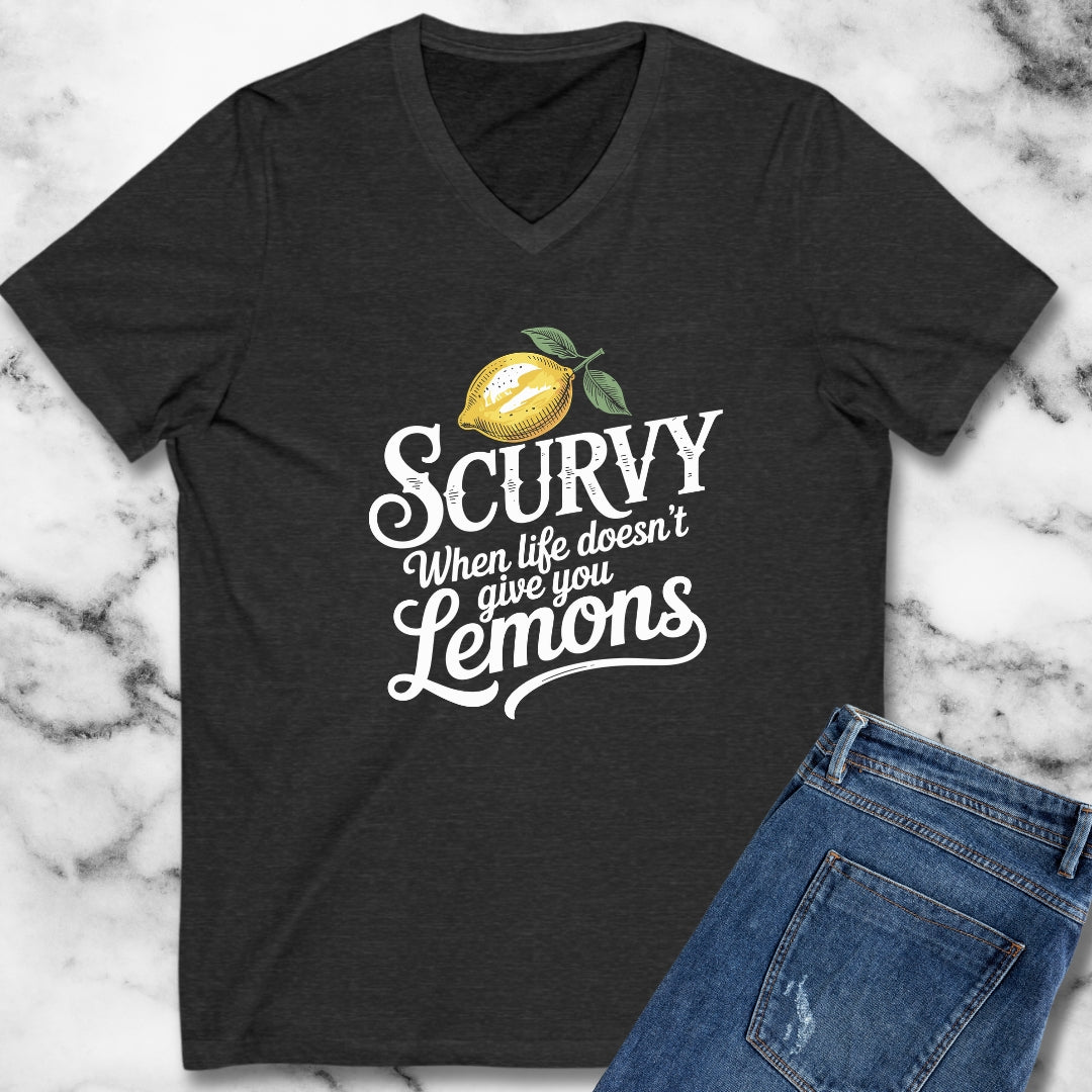 Scurvy Lemons V-Neck