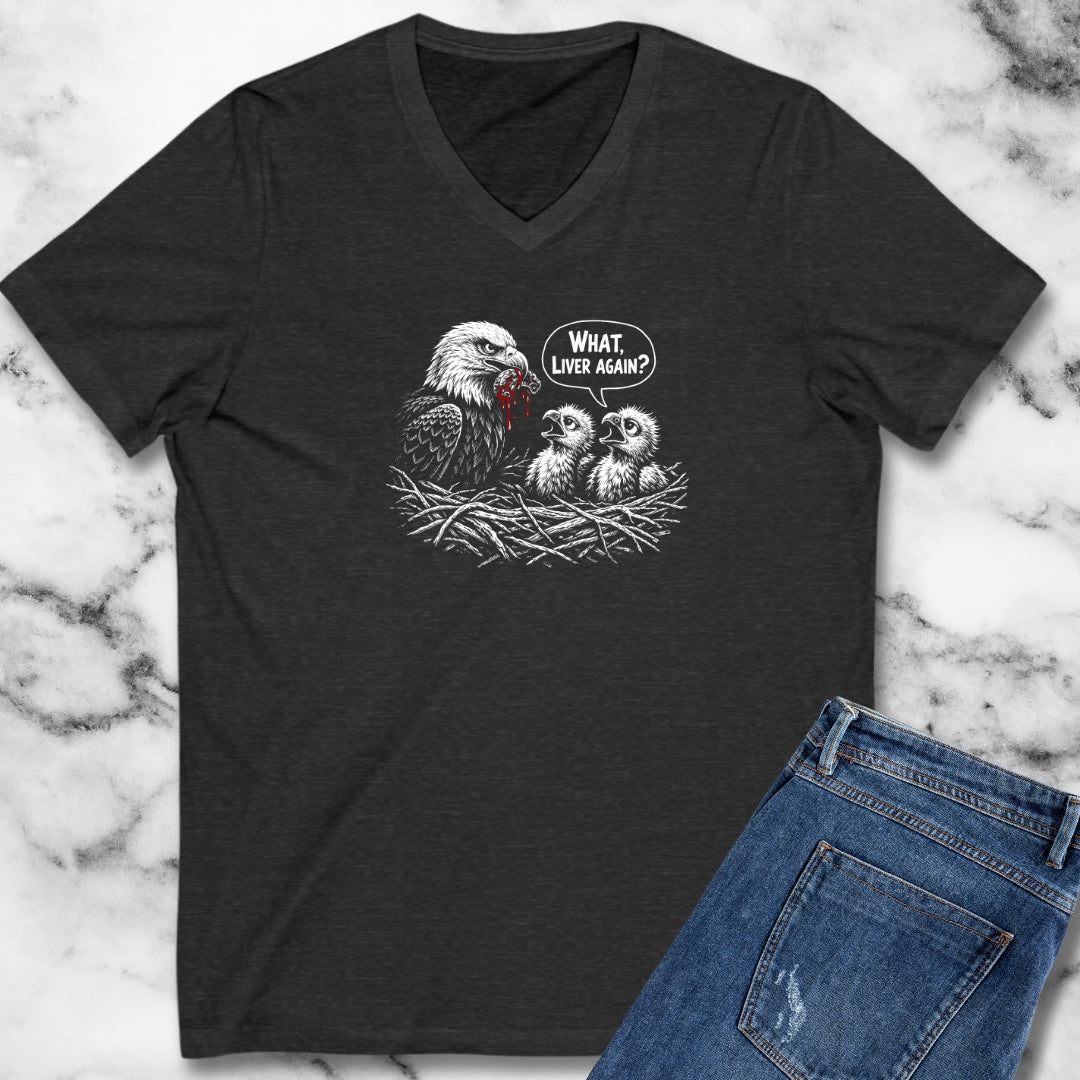 Prometheus What Liver Again V-Neck