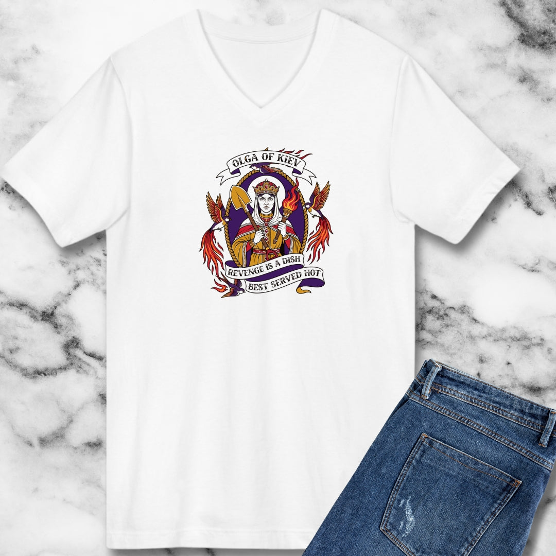 Olga of Kiev Revenge V-neck