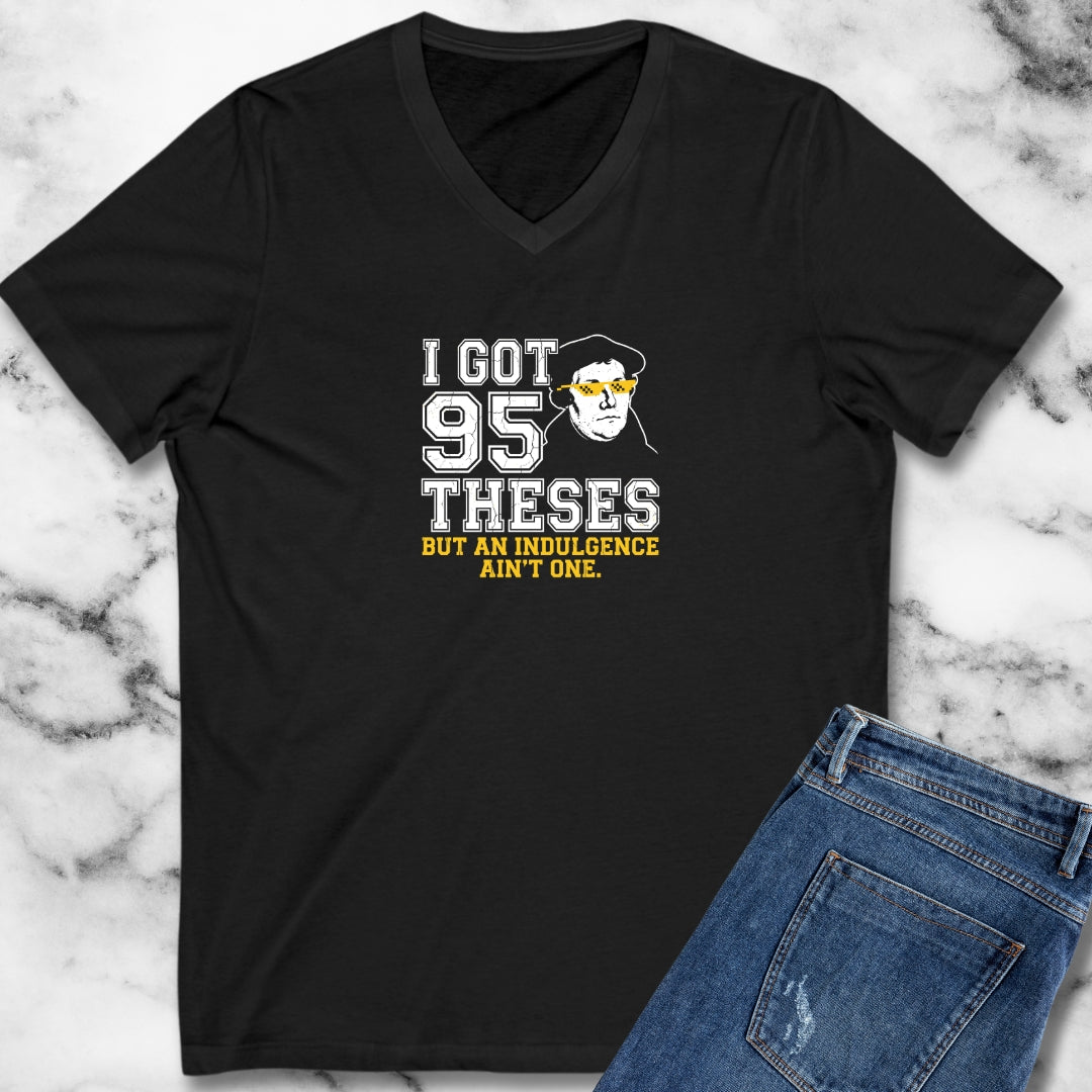 Martin Luther 95 Theses V-neck