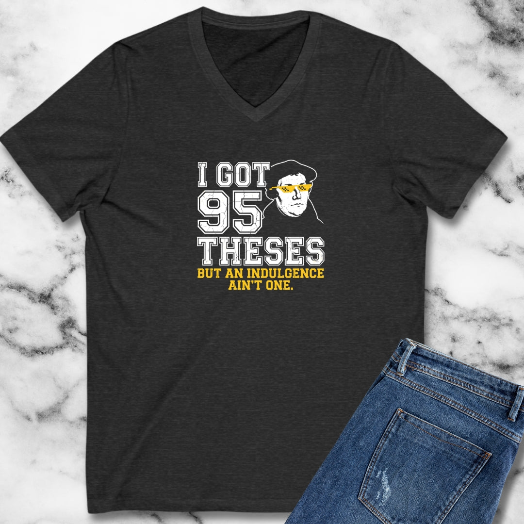 Martin Luther 95 Theses V-neck