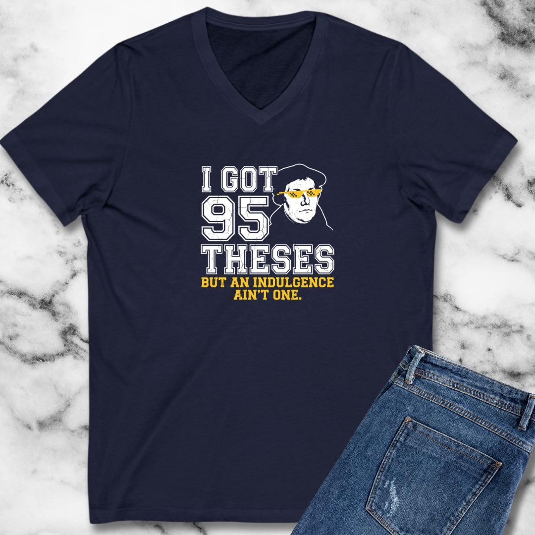 Martin Luther 95 Theses V-neck