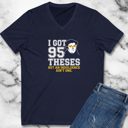 Martin Luther 95 Theses V-neck