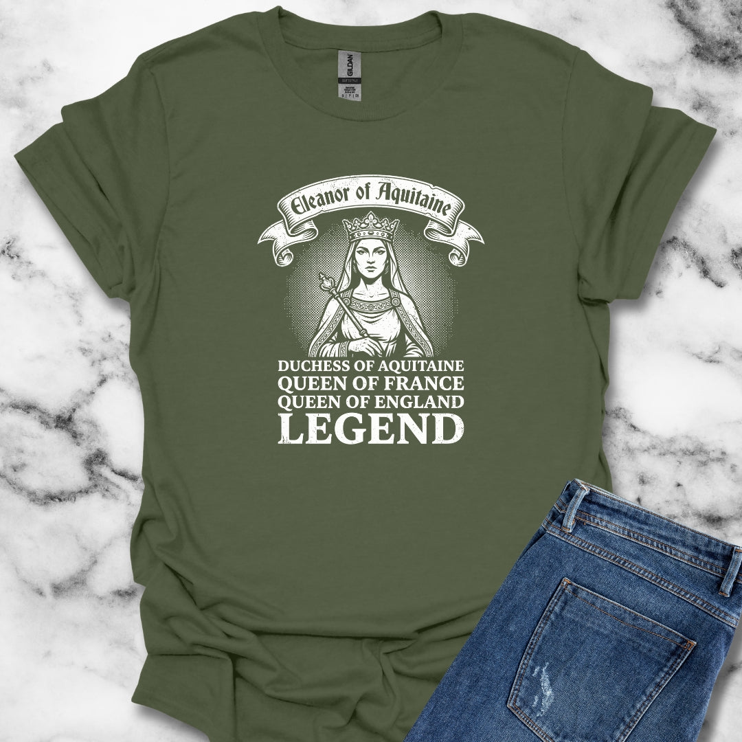 Eleanor of Aquitaine Queen Legend T-Shirt