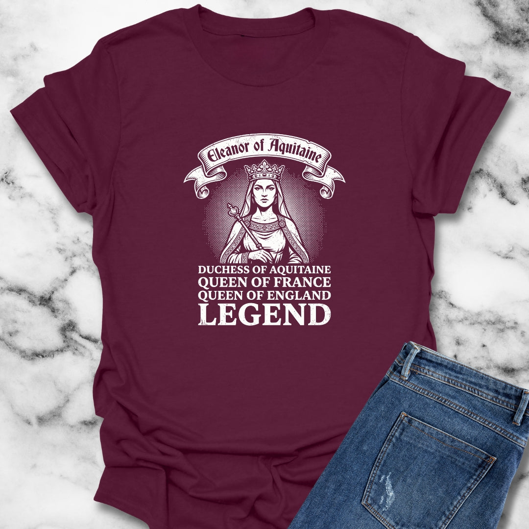 Eleanor of Aquitaine Queen Legend T-Shirt