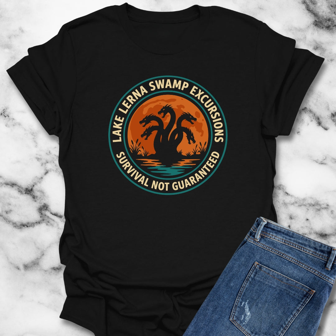 Hydra Lerna Swamp Excursions T-Shirt