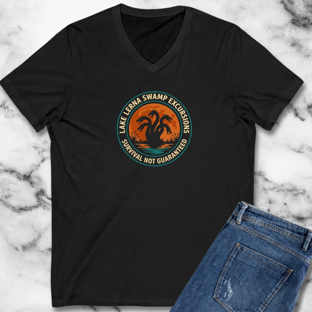 Hydra Lerna Swamp Excursions V-Neck