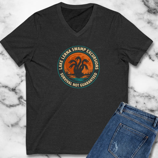Hydra Lerna Swamp Excursions V-Neck