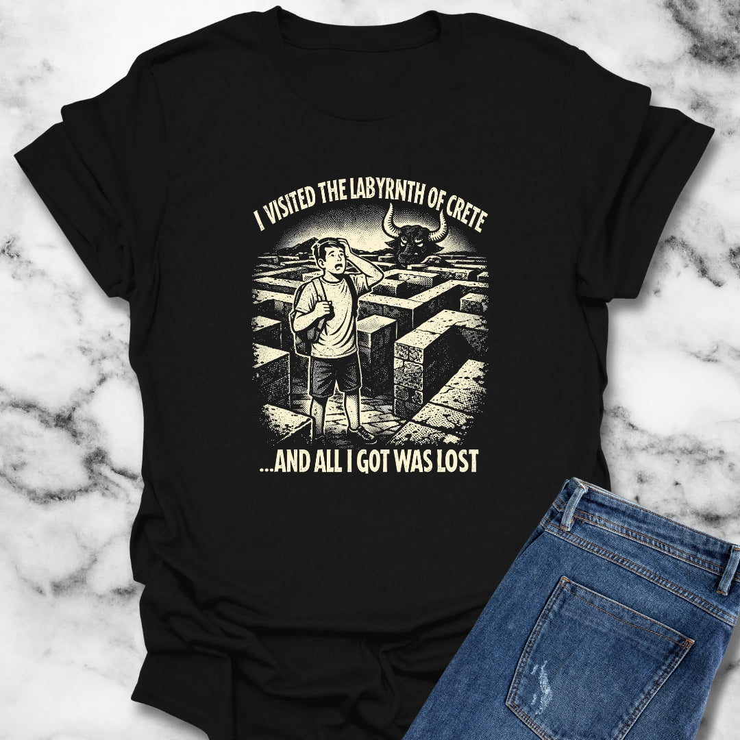 Labyrinth of Crete I Got Lost T-Shirt