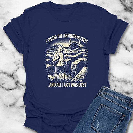 Labyrinth of Crete I Got Lost T-Shirt