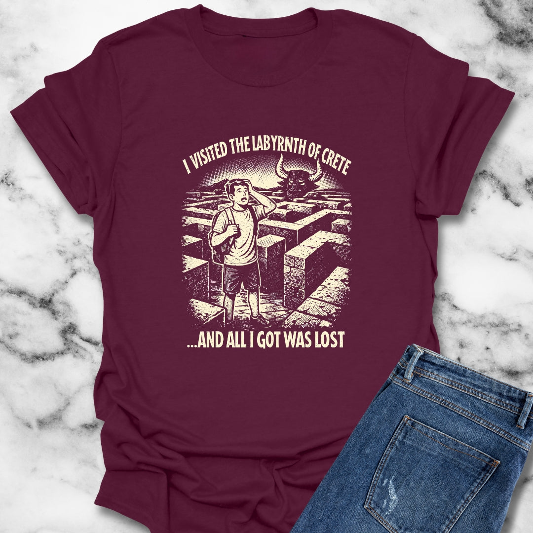 Labyrinth of Crete I Got Lost T-Shirt