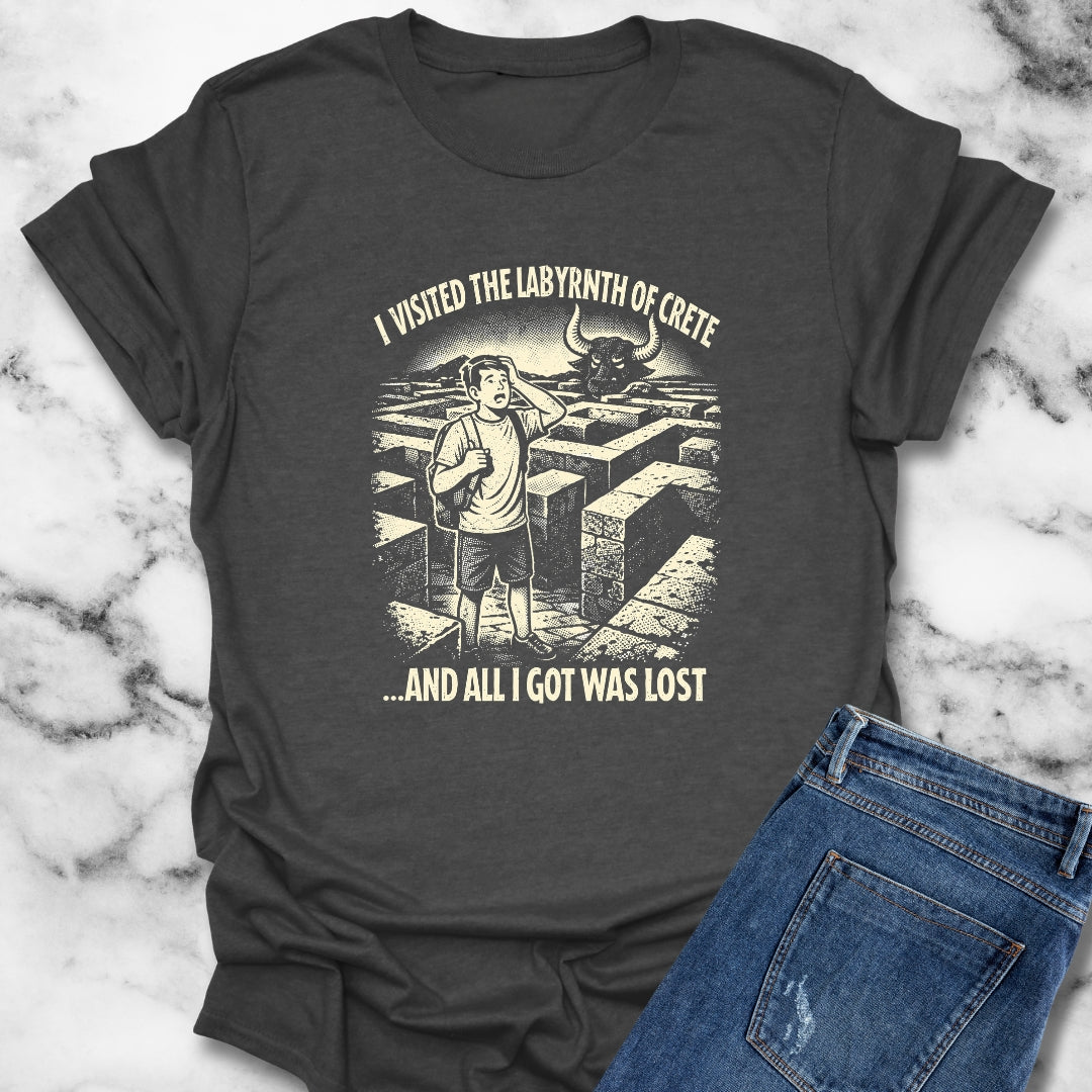 Labyrinth of Crete I Got Lost T-Shirt