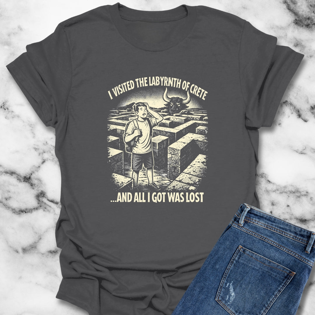 Labyrinth of Crete I Got Lost T-Shirt
