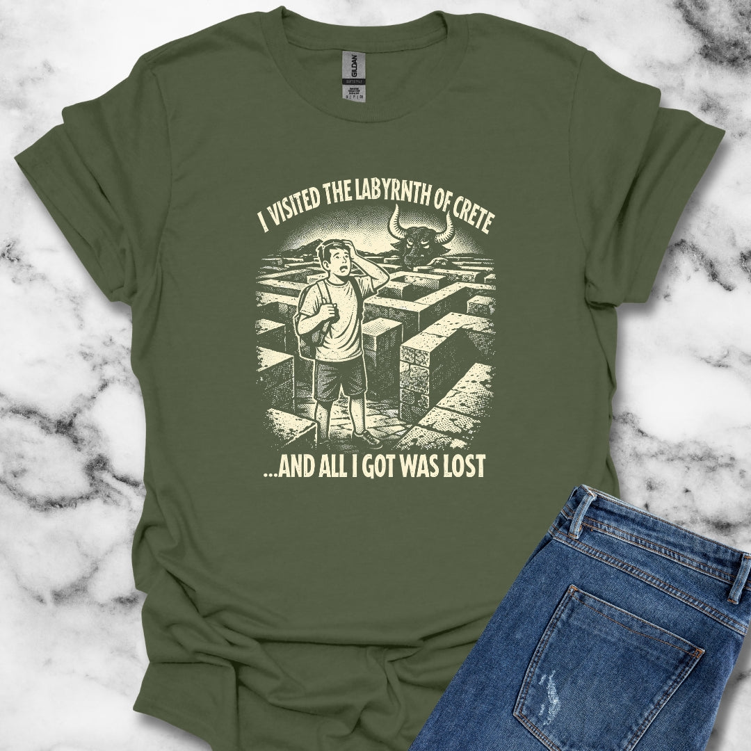 Labyrinth of Crete I Got Lost T-Shirt