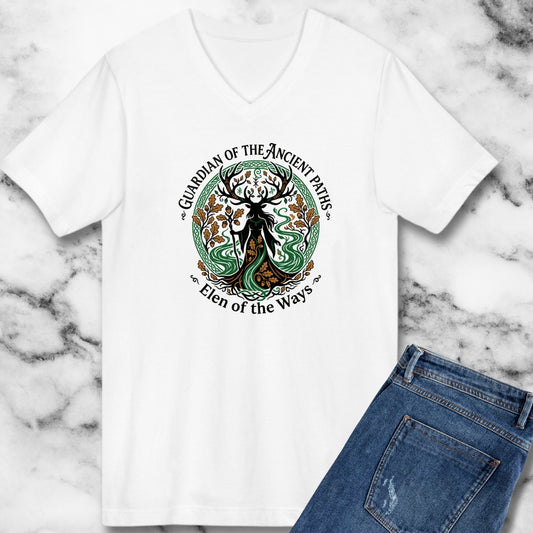 Elen of the Ways Guardian of the Paths V-neck