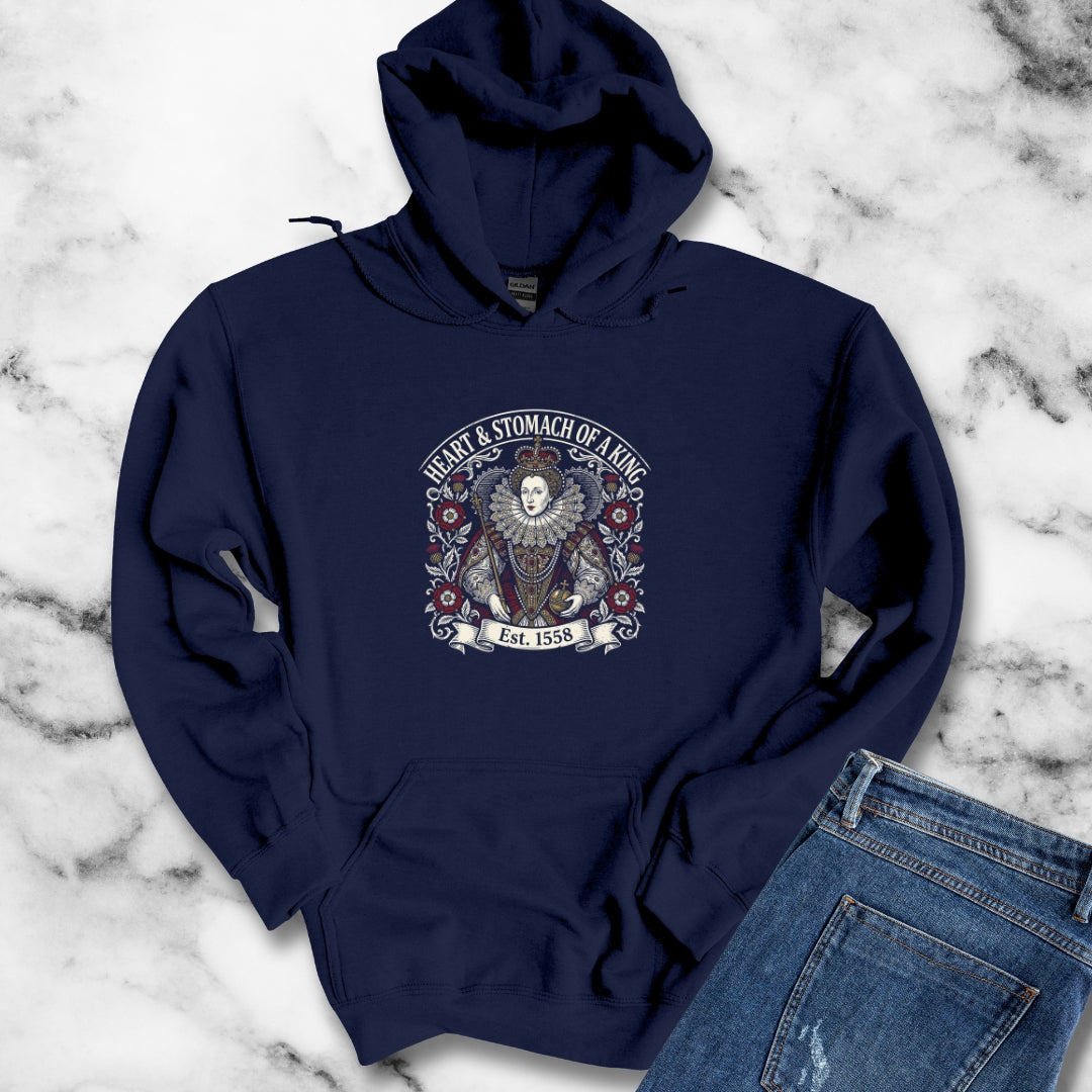 Queen Elizabeth I Heart & Stomach of King Hoodie