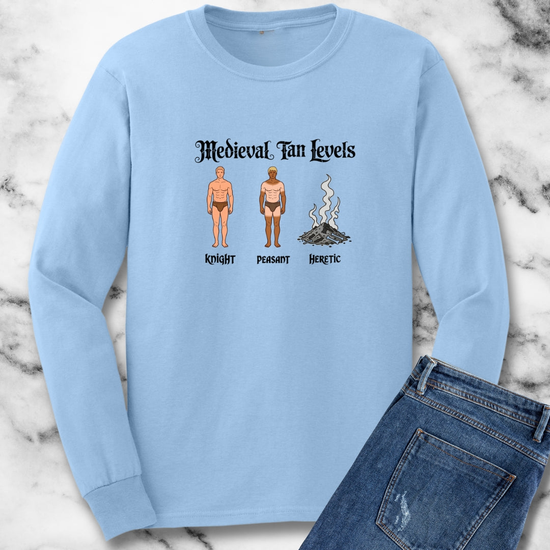 Medieval Tan Lines Heretic Long Sleeve Tee