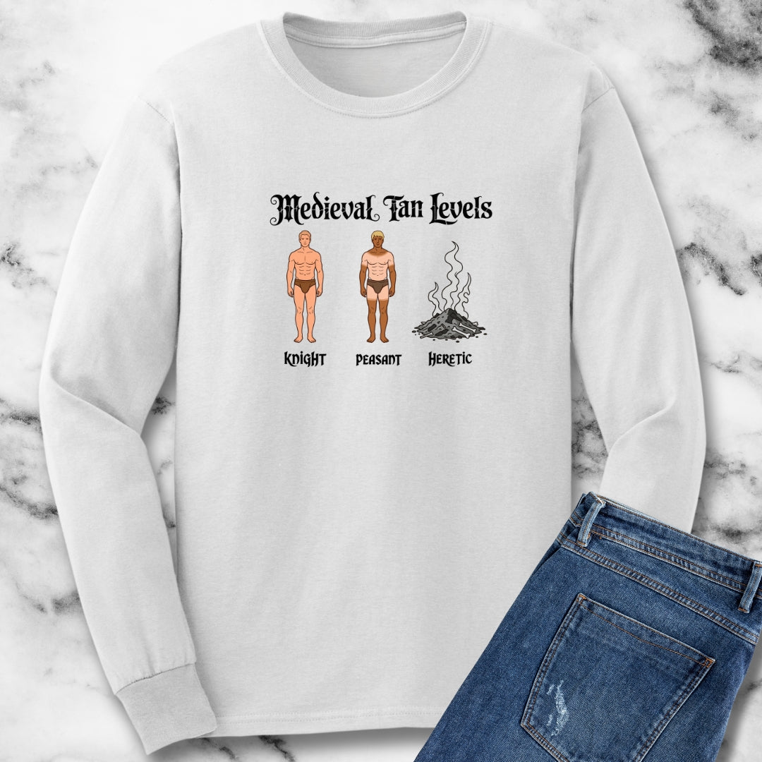 Medieval Tan Lines Heretic Long Sleeve Tee