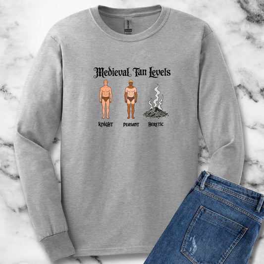Medieval Tan Lines Heretic Long Sleeve Tee