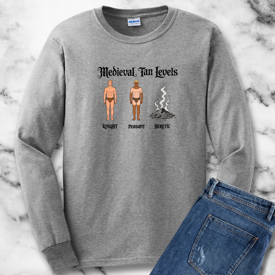 Medieval Tan Lines Heretic Long Sleeve Tee